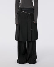 将图片加载到图库查看器，FLARE UP Pleated Midi Skirt Black
