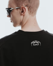 将图片加载到图库查看器，Adlielos Side Lace-Up Sweatshirt Black
