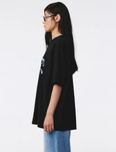 Load image into Gallery viewer, Kijun Pegasus Oversized Tee Black
