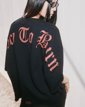 Load image into Gallery viewer, Adlielos Vandal Sweat T-shirt Melange Black
