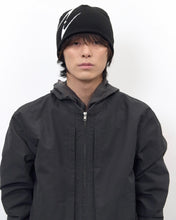 Load image into Gallery viewer, BLR Curved Logo Beanie Black
