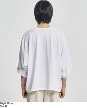 Load image into Gallery viewer, AJOBYAJO Curved Rare T-Shirt White
