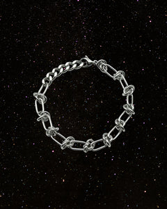 OOO Mix Chain SS Bracelet Silver