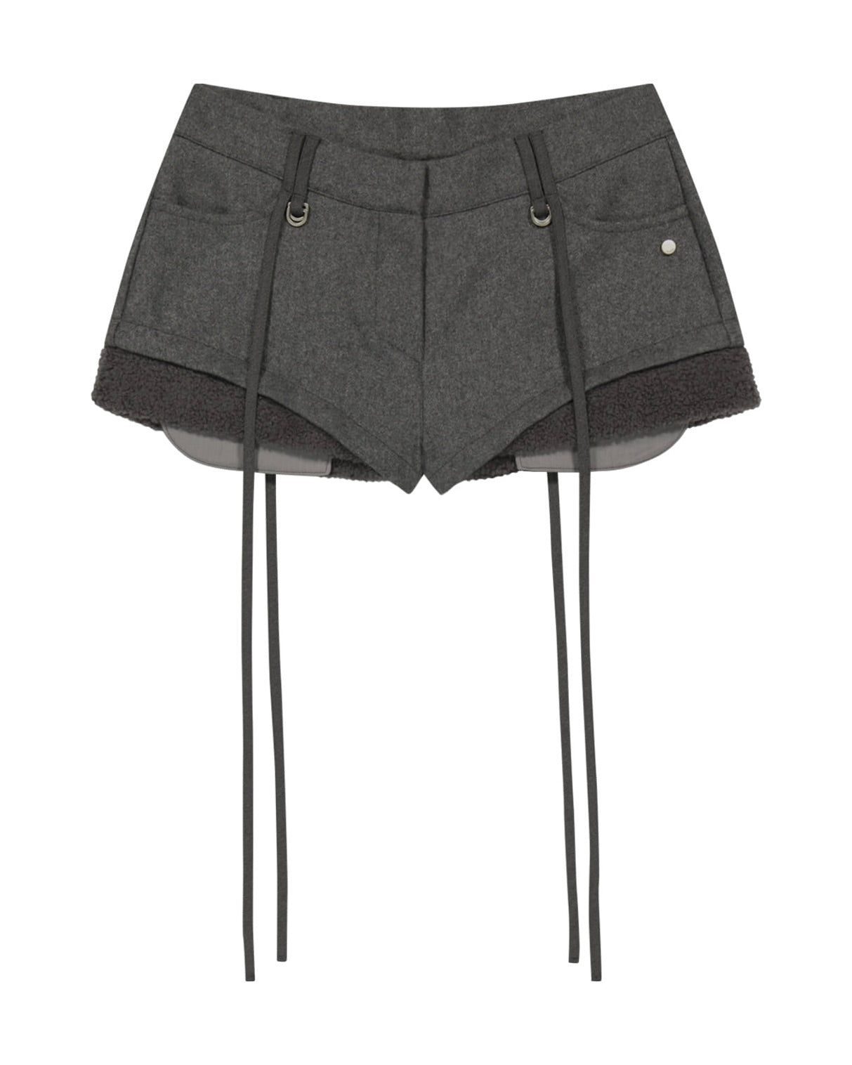 ojos オホス micro wool shorts musinsa 韓国 OJOS Micro Wool Shorts Grey – Hypnotise