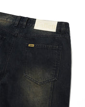 Load image into Gallery viewer, Fallett Wide Fit Denim Pants Washed Indigo
