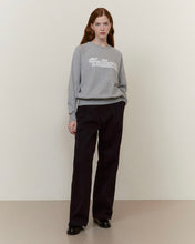 Load image into Gallery viewer, Fallett Two Tuck Cotton Pants Navy
