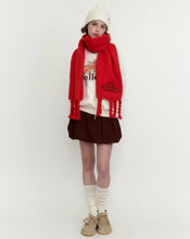 Load image into Gallery viewer, Fallett Story Logo Long Muffler Red
