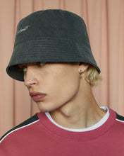 Load image into Gallery viewer, UNALLOYED Logo Bucket Hat Charcoal

