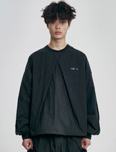 Load image into Gallery viewer, AJOBYAJO Tulip Nylon Top Black
