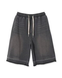 MMIC Garage Shorts Washed Black