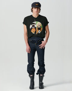 ILP Musician Band Dog T-Shirt Black