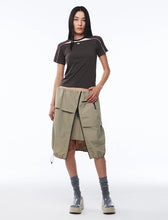 Load image into Gallery viewer, Kijun Cycle Half Sleeve Top Charcoal
