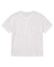 将图片加载到图库查看器，Adlielos Ribbed T-Shirt White
