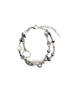 AJOBYAJO Fresh Water Pearl Layered Bracelet
