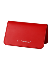 Load image into Gallery viewer, TOITT Wrongly Card Case Red
