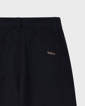 Load image into Gallery viewer, Fallett Two Tuck Cotton Pants Navy

