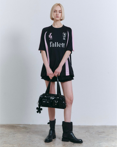 Fallett Glossy Mini Duffel Bag Black