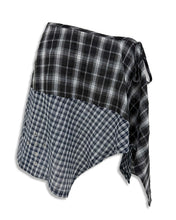 Load image into Gallery viewer, PLASMA SPHERE Route Wrap Skirt Black
