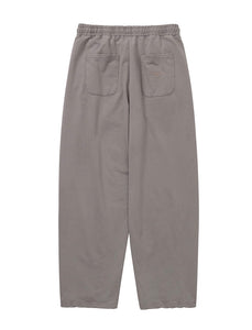AJOBYAJO One Tuck Washed Sweat Pants Dusty Beige