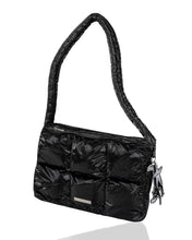 Load image into Gallery viewer, Fallett Nero Badge Padded Bag Glossy Black
