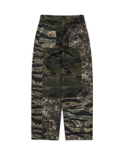 Load image into Gallery viewer, AJOBYAJO Camouflage Mixed Pants Khaki
