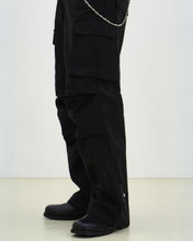 Load image into Gallery viewer, DWS Layered Cargo Pants Black
