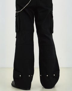 DWS Layered Cargo Pants Black