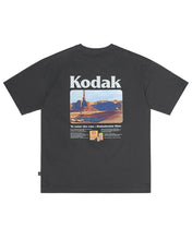 将图片加载到图库查看器，Kodak Cinery Back Graphic T-shirt Charcoal
