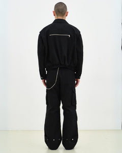 DWS Layered Cargo Pants Black