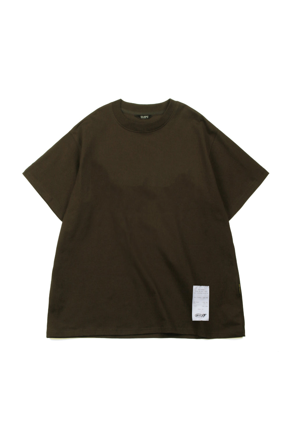 Tee Library Rip-off T-shirt Brown