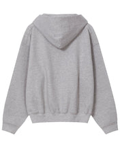 Load image into Gallery viewer, Adlielos Born To Burn Cover Zip-Up Hoodie Melange Grey
