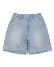 Load image into Gallery viewer, Bitter Cells Rachel Pearl Denim Shorts Light Blue
