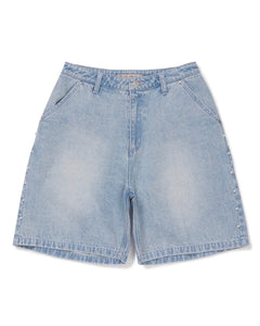 Bitter Cells Rachel Pearl Denim Shorts Light Blue