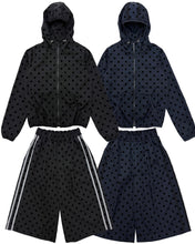 将图片加载到图库查看器，PLASMA SPHERE Spoon Dot Windbreaker Black
