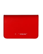 Load image into Gallery viewer, TOITT Wrongly Card Case Red
