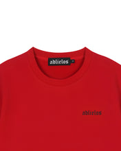 将图片加载到图库查看器，Adlielos Vandal Sweat T-shirt Red
