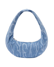 Load image into Gallery viewer, Sserpe Tribal Denim Hobo Bag Light Blue
