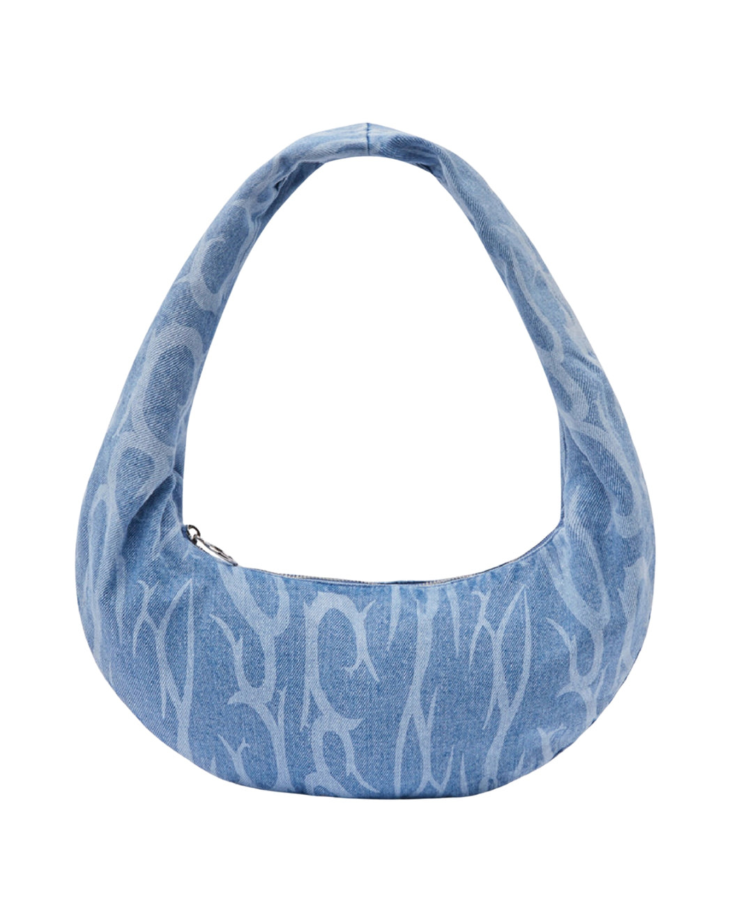 Sserpe Tribal Denim Hobo Bag Light Blue