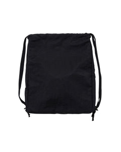 AJOBYAJO Pocket Drawstring Bag Black