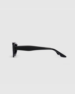 BLUE ELEPHANT Raffia Sunglasses Black