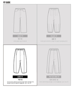 AJOBYAJO One Tuck Washed Sweat Pants Dusty Beige