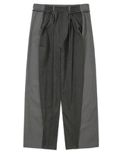 Load image into Gallery viewer, AJOBYAJO Dual Fabric Hybrid Pants Charcoal

