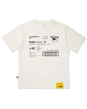 将图片加载到图库查看器，Kodak Mailer Graphic T-Shirt White
