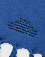 Load image into Gallery viewer, Fallett Story Logo Long Muffler Blue
