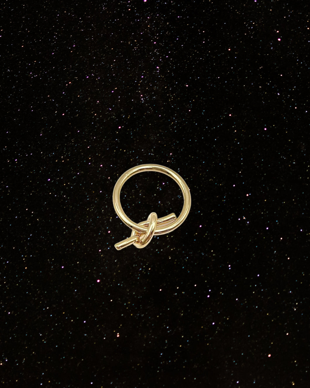 OOO Knot Ring Gold