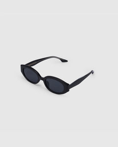 BLUE ELEPHANT Raffia Sunglasses Black