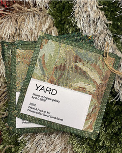 YARD Organic Fabric Coaster Brown