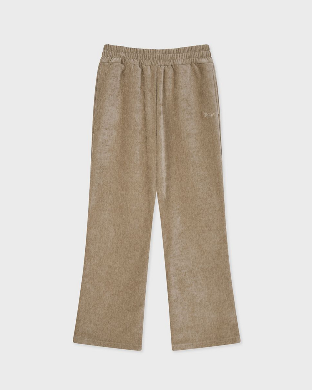 Fallett Bootcut Velour Pants Brown