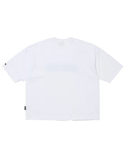 Load image into Gallery viewer, AJOBYAJO Tri Logo Mixed T-Shirt White
