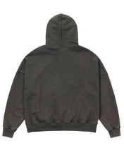 Load image into Gallery viewer, AJOBYAJO Curve Pocket Washed Hoodie Charcoal
